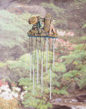 Fishing Motif Wind Chimes