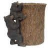 Black Bear Wastebasket